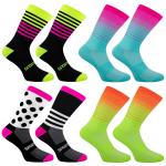 Custom Design Unisex Cycling Socks Men Outdoor Sports Bike Footwear for Road