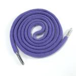 OEM shoelaces polyester cotton custom 29 colors fashion flat shoelaces for