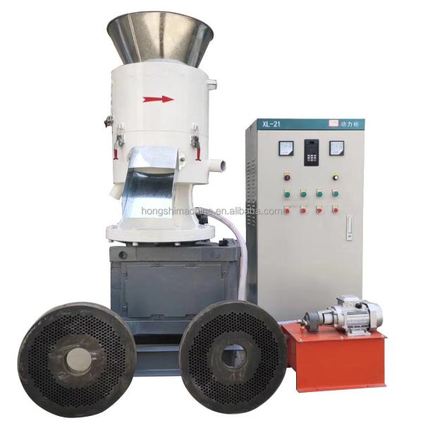 High Quality Straw Pellet Machine / Wood Pellet Mill Rice Husk Wood Sawdust