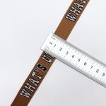 Personalized sublimation webbing polyester custom brand fashion logo jacquard