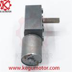 46MM worm gearbox 90 Degree Right Angle 2rpm 12V 46MM* 32MM DC Worm Gear Motor