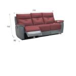 New Space Capsule Sofa Intelligent Leather Art Modern Minimalist Double Three