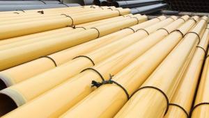 Quality EN 10219 S235 JRH EN10217 Seamless / ERW Carbon Steel Tube , FBE Coated Water Pipe wholesale