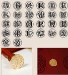 Retro Classic Letter Wax Stamp for Wedding Invitations