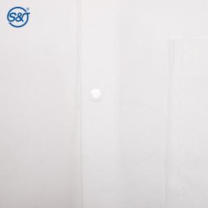 Quality 3 Layers Nonwoven Disposable Lab Coats PP White Lab Coat Mens Kids Adults wholesale