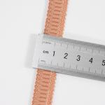 10mm women underwear lingerie bra jacquard strap elastic band