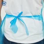 Hairdressers Makeup Disposable Protective Apron Soft Disposable Polyethylene