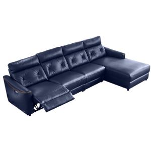 Quality Italian-Style Sofa Cinema Living Room Minimalist Combination First Layer Cowhide Corner Sofa wholesale