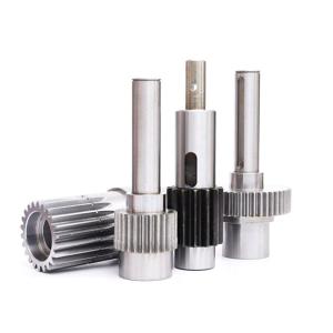 Quality Lathe Long Shaft Linear Crank Shaft Cnc Machining Parts Aluminum Steel wholesale