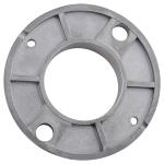 Stair Railing Fittings Stainless steel Tube Base Plate Floor Mounted Handrail