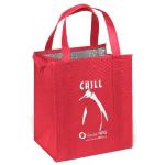 Waterproof Custom Logo Insulated Non Woven Aluminum Foil Tote Cooler Bag for