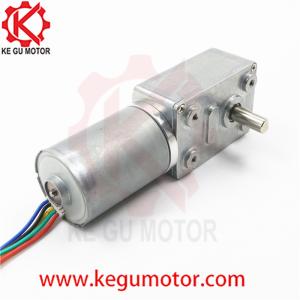 Quality 32mm brushless Worm Gear Motor 6v 12V 12 Volt 24v Reduction Gearbox Motor for vending machines wholesale