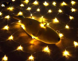 Quality 96 LEDs 144 LEDs Net Mesh Fairy String Light Christmas Holiday Light wholesale