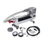 Fast Chrome Steel Portable Air Compressor 12v Heavy Duty For Offroad Car