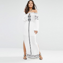 OEM & ODM factory western style stylish long maxi dress for women