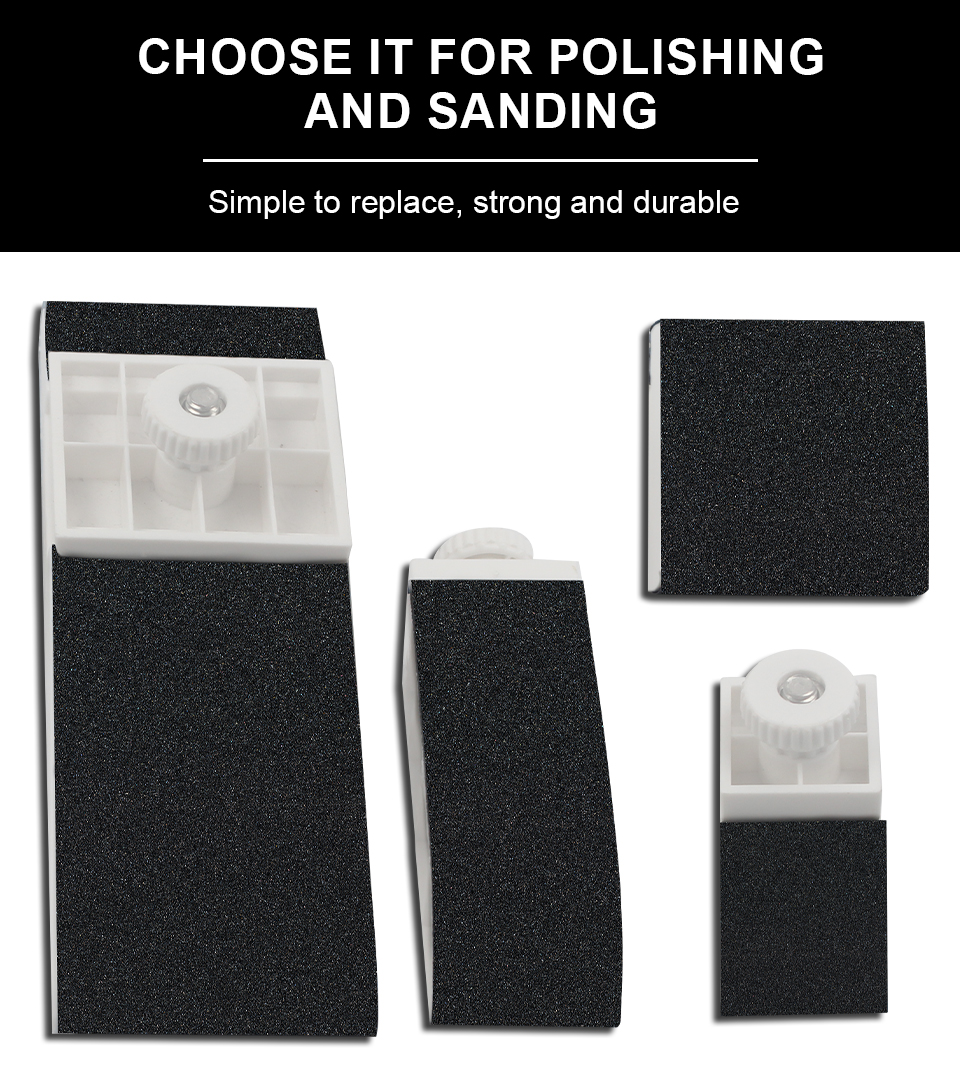 sander Jewelry Accessories Tools 4 Piece Metal Sanding Block