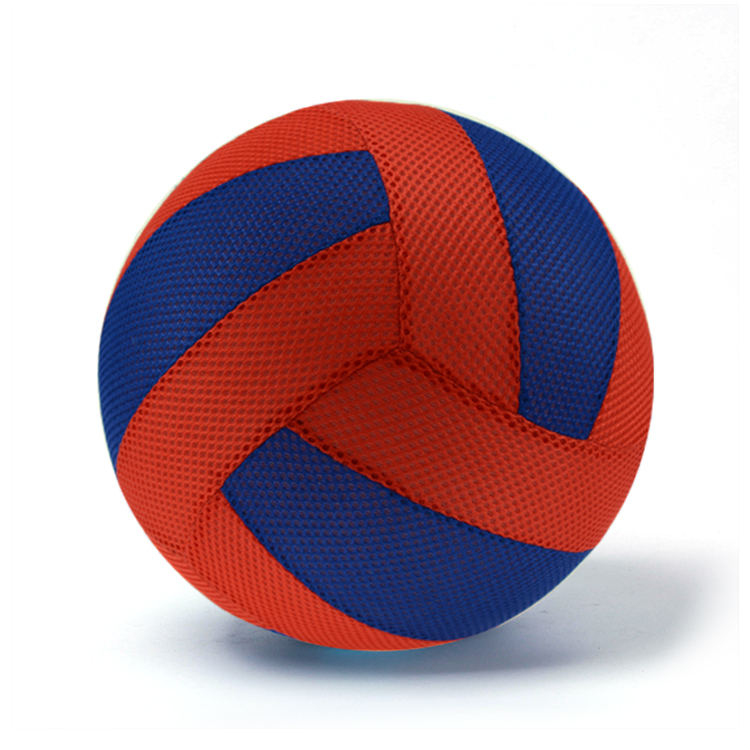 Outdoor Play Polyester Fabric Coating Toy Volleyball with Customized Branding