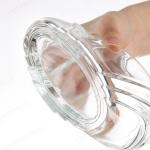 Party 1000ml 750ml 500ml Wine Glass Bottle With Rubber Sealing Stopper