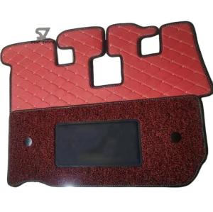 Quality E320 E312 Excavator Rubber Parts Cab Foot Mat Cabin Floor Mats in Black/Red PU for Your Benefit wholesale