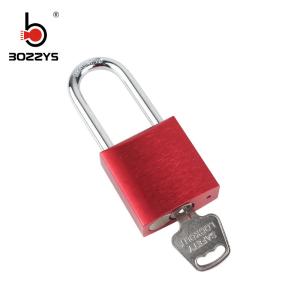 Quality High Strength Paint Safety Lockout Locks , Red Safety Padlocks With Master Key wholesale