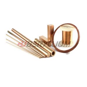 Quality Straight Beryllium Copper Pipe DIN. 2. 1285 Dia 1mm 2mm 3mm wholesale