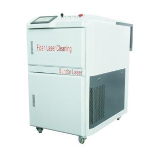 Quality High Speed 100w Hand Held Fiber Laser Cleaning Machine For Metal Rust Removal wholesale