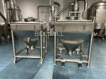 Corn Flour Powder Storage Container Powder Silos Complies For Vacuum Conveyor