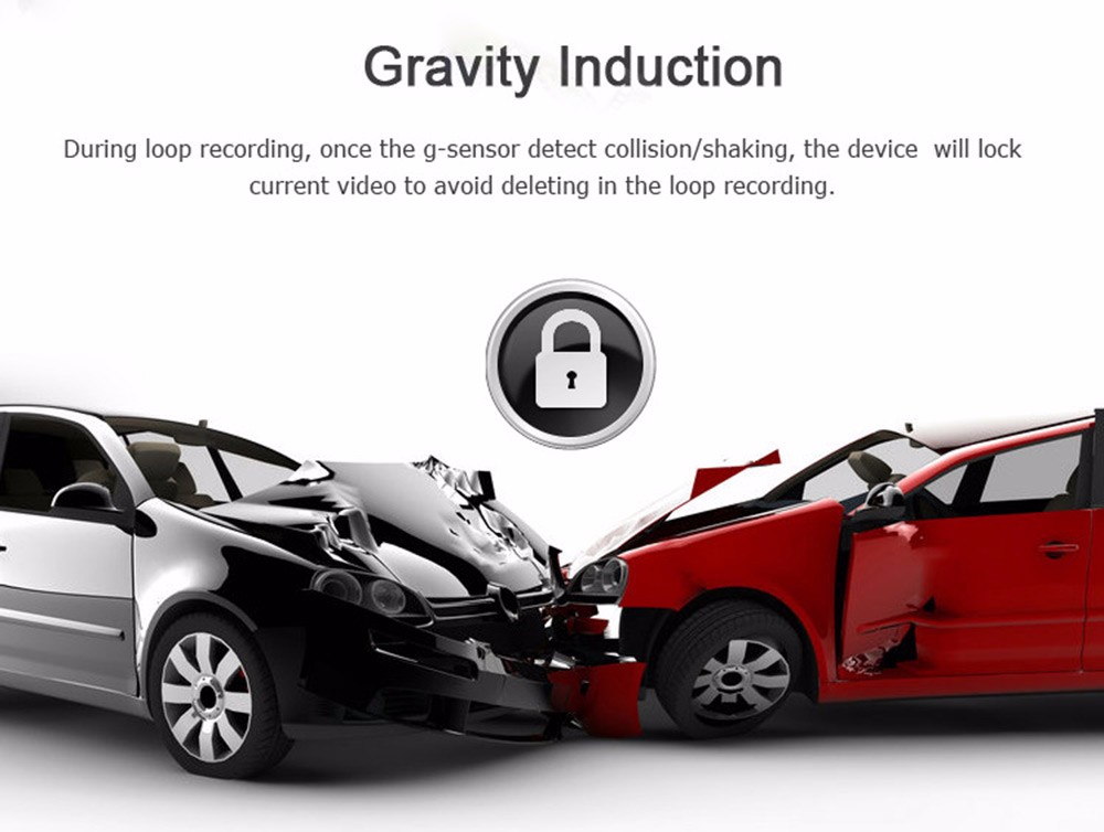 HD 1080P dash camera dual lens Super Capacitor FHD 1080P Novatek 96655 AR0330 6G Lens Video Recorder
