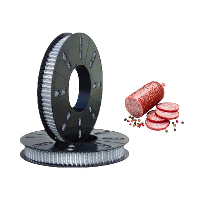 R Shape Sausage Casing Clips Aluminum Sausage Clip consistent material hardness