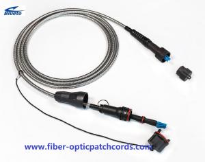 Quality Waterproof FTTA Fiber Optic Patch Cord Armored Fullaxs To ODVA LC 2 core wholesale