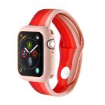38mm / 40mm Four Color Silicone Watch Strap Replacement Portable