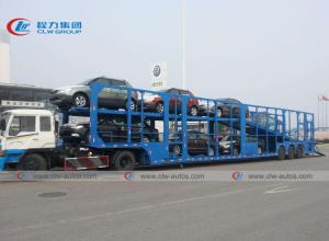 Quality 2 / 3 Axle Semi Truck Trailers For SUV Transport wholesale