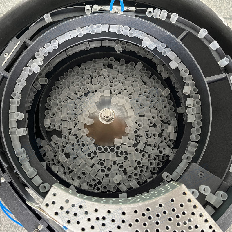 Silicone Pad Vibratory Hopper Feeder Automatic Vibratory Bowl For Assembly Line