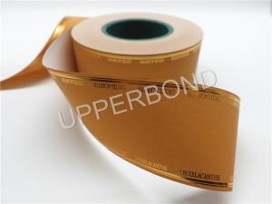 Quality Packing Materials Yellow Tipping Paper For Cigarette Filter wholesale