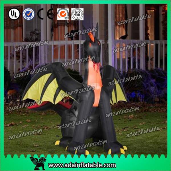 Oxford cloth Traditional Advertising Inflatables Model , Inflatable Super Dragon