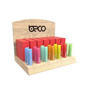 Quality Customized Wooden Display Stand Lipstick Counter Display Rack for Specialty Store wholesale