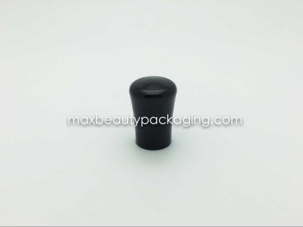 N1022 nail polish cap nail polish packaging plastic cap shiny black injection