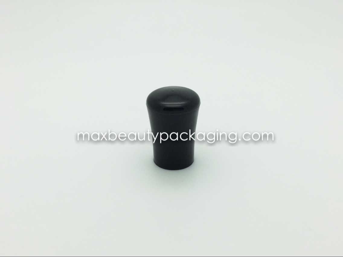 N1022 nail polish cap nail polish packaging plastic cap shiny black injection single cap uv coating color available