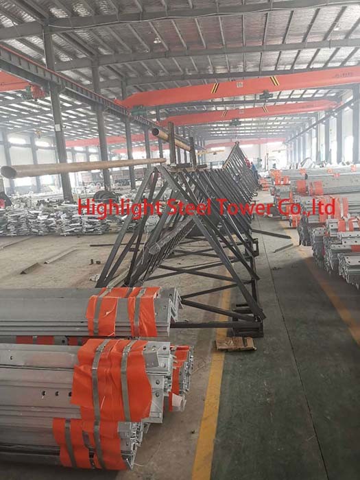Three Legged 60 Degree Lattice Angular Self Support Tower