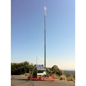 Quality 21m antenna mast tower/ pneumatic telescopic mast wholesale