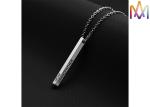 Stereoscopic 10g Hexagon Engraved Pendant Necklace