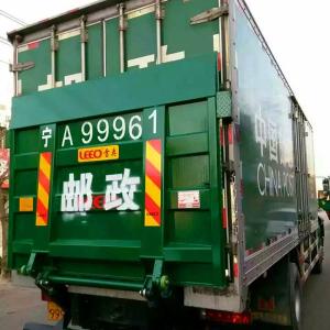 Quality DC24V Hydraulic Tail Lift For Vans 1350mm Aluminum Plate wholesale