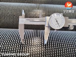 Quality High Frequency Welding Fin Tube Serrated Type ASTM A312 TP304H For Power Plant Furnace wholesale