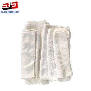 Quality Water Absorbent 50kg/Bale 55cm White Towel Rags wholesale
