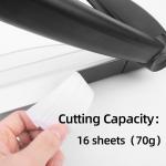 ZEQUAN A4 Paper Trimmer for Home Office School 12 Sheets Cutting Thickness Heavy