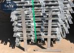 Silver Green Barbed Wire Fence Post Used On Wall High Rust Resistance