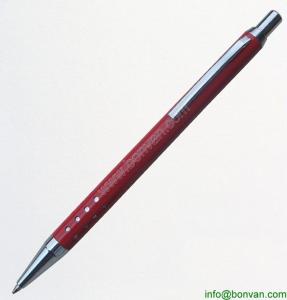 Quality new style high quality promotion click metal ballpoint pen,24 hole metal pen wholesale