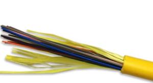 Quality PVC LSZH Fiber Distribution Cable Dia 8.5mm 24 Cores GJFJV-24B1 SM wholesale