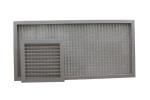Silver Corrugated Aluminum Nets Air Filter Carton Packaging