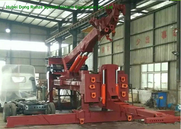 40 Ton 360 Degree Rotary Recovery Truck Body / Steel Wrecker Towing Body